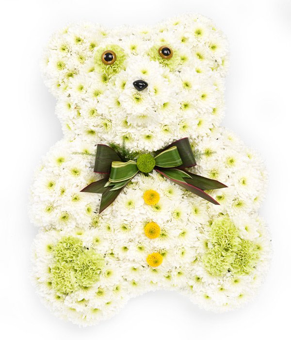 Teddy Bear Floral Tribute