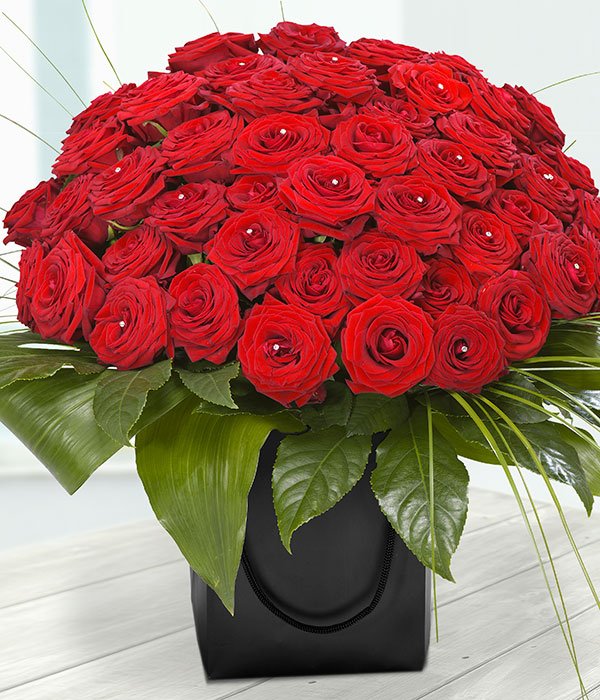 Bouquet Of 50 Red Roses