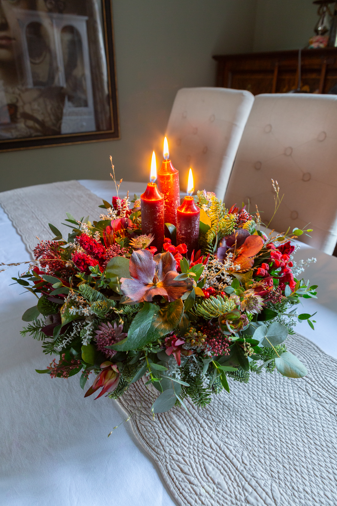 Christmas Table Decoration Workshop in Ipswich - 17th December at 6:00pm